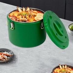30L Commercial Insulated Bucket Stainless Steel Insulated Soup Container Carrier