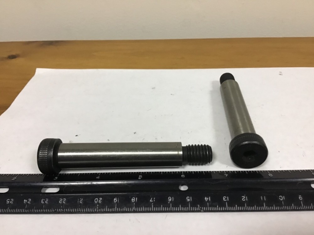 Qty (2) 5/8″ X 3″ Unbrako Shoulder Screws, 09843