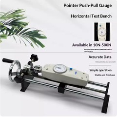 Horizontal Hand-Crank Tensile Tester Base Test Stand Laboratory Testing Machine