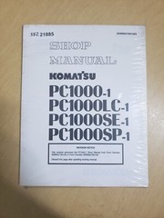 Komatsu PC1000 PC1000LC PC1000SE PC1000SP-1 Shop Manual Revision Supplement