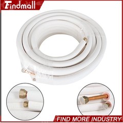 Findmall 50 Ft 1/4″ – 1/2″ Dia. Install Kit Fit For Mini Split Heat Pump Systems