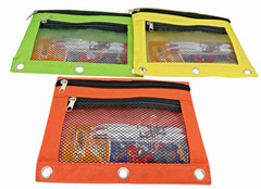 3 Packs of Bic 4 Color Marvel Spiderman Retractable Pens w 3 Bonus Pencil Cases