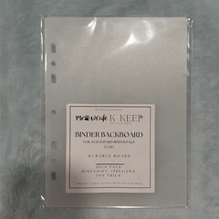 Kpop Binder Photocard White Matte 4-Pocket Page 6 Ring Sakura Sleeves Kpop USA