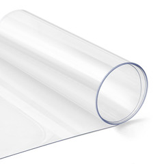 Clear Plexiglass Roll 16×96In Thin 1/32In PET Plexiglass Roll for Craft Projects