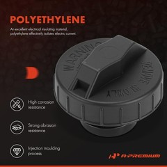 Fuel Tank Filler Cap Compatible with Multiple Vehicle Brands Replace # 31832
