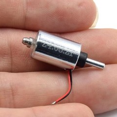 1 Piece Mini Round Cylinder Suction Push-Pull Type Linear Solenoid Electromagnet
