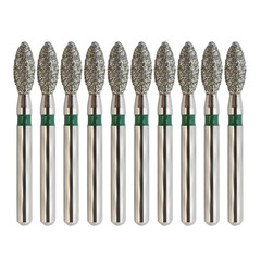 Football Bur 368 379 Dental Diamond Burs FG Football Egg High Speed Fine Coarse