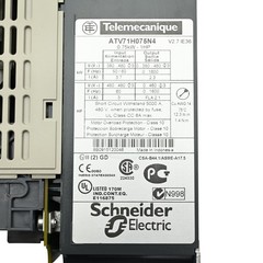Schneider Telemecanique ATV71H075N4 Altivar 71 VFD 0.75KW 1HP 380/480V~
