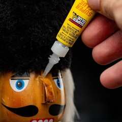 Super Glue 15187 Instant Adhesive, 0.07 Fl Oz, Tube, Clear, Pk12
