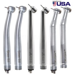 Pieza de mano LED turbina alta velocidad fibra óptica dental estilo NSK 2/4/6h