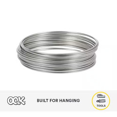 9 Ft. 50 Lbs. Smooth High Carbon Steel Piano Wire