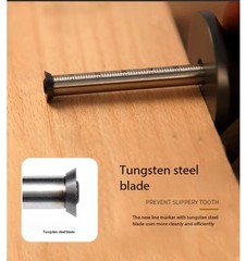 Dual-Purpose Straight and Curved Line Scribing Tool Parallel Line Drawing Tool