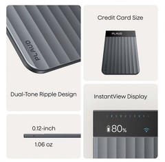 Plaud Note Pro AI Note Taker Voice Recorder 64GB Silver PN0300 Wireless v5.4