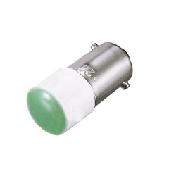5Pack LED Bulbs 24V Dashboard Light Green BA9s Base Bulb