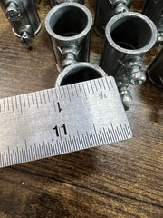NEER TC-511 EMT Set Screw Couplings 1 Inch Lot of 25 Zinc Die Cast Connectors