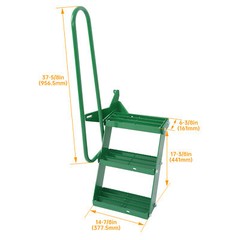 Steel Tractor Stair Step Kit Left Hand For John Deere 3010 3020 4000 4010 4020
