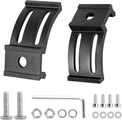 LED Light Bar Mounting Brackets Kit – 2PCS Bottom Mounted Slide Base Bracket …