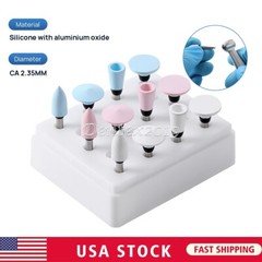 Dental Composite Polishing Kit RA Burs Silicone Polisher 2.35mm fit Contra Angle