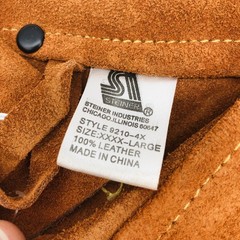 Steiner 9210 Welding Cape Sleeves Without Bib 4XL Premium Side Split Cowhide