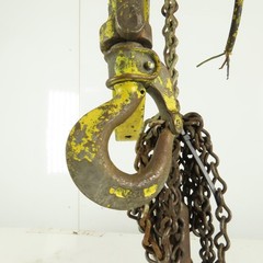 Budgit 112711 500LB 16 FPM 12′ Lift Electric Roller Chain Hoist 440V 3 Phase
