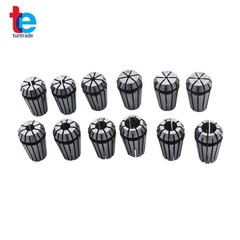 12Pcs ER16 1/32″-3/8″ Spring Collet Set For CNC Milling Lathe Tool
