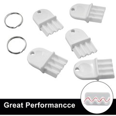 5 Pcs Tissue Dispenser Key Replacement Universal Paper Towel Dispenser Key, U…