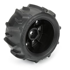 Pro-Line Racing Dumont F/R Tires Mounted 12Mm Hex Black Raid 4 For Arrma