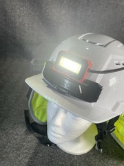 Milwaukee BOLT Type 2 Class C Safety Helmet 48-73-1093 RedLithium Headlamp USB