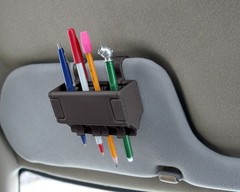 Easy To Use Products Pen Grip, Pencil Holder in Black (1 1 Pack Black,