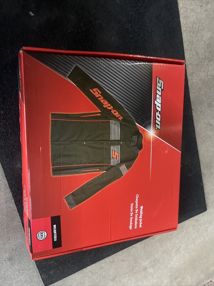For Snap On Welding Jacket Weldjktxxlg New Black And Red No Warranty