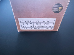 25Pcs YP-301 M BL KOGYO Axial Surge Absorber 300V 20% 500A GDT 1 Pole