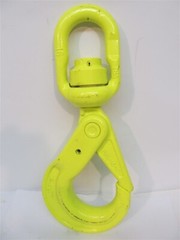 Gunnebo 590127, BKLK-16-10, Swivel w/Ball Bearing Self-Locking Eye Swivel Hook