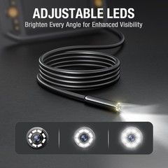 Teslong HD Borescope Inspection Camera 1080P Industrial Endoscope Engine Camera