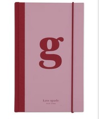 Kate Spade Just Mine Monogram “G” Cloth Hardcover Notebook Journal