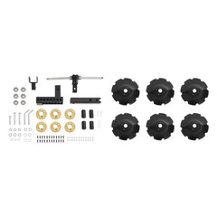 20” Rear Disc Harrow 6 pieces Disc Plow Adjustable Heavy Duty Durable Universal