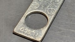 Ilsco CLND-4-12-134 2-Hole 1/2″ x 1-3/4″ Compression Lugs, 3-6 AWG (Qty 20)
