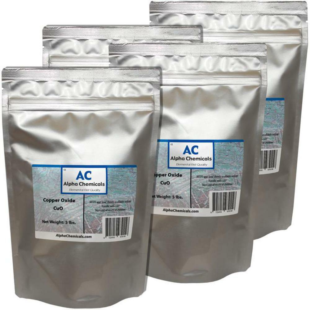 20 lb Black Copper Oxide (Cupric Oxide) – CuO