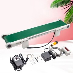 Mini Production Line Conveyor Desktop Conveyor Belt with Photoelectric Counter2h