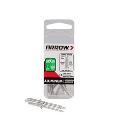 RLA1/8 Long Aluminum 1/8-Inch Rivets 15-Count