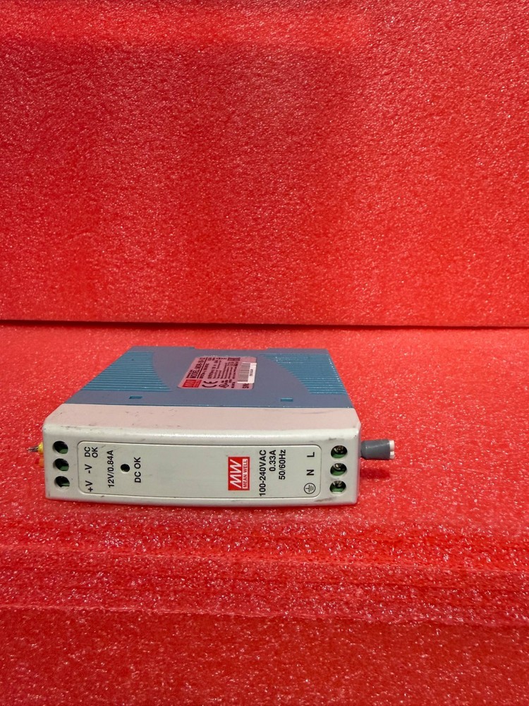 MEAN WELL MDR-10-12 10W 12V 0.84A rail power supply