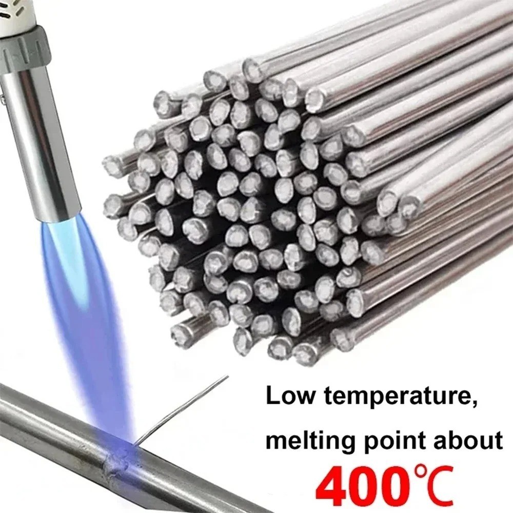 Low Temp Aluminum Welding Rod Easy Melt Solder Wire No Flux Torch Repair