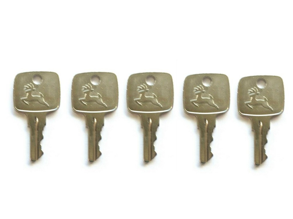 5 Keys for John Deere 344K 204K 304K 644K 724K 624K 824K 444J 544J 304J 344J
