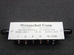 Lucas Weinschel Programmable Attenuator 3201-1 12 VDC