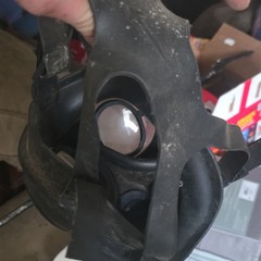 Avon S10 Full Face Respirator Gas Mask, Size M, with Screw-On Filter Canister