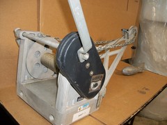 WILDCO ENVIRONMENTAL WINCH W/ COUNTER AND WEIGHT FOR GRABS TESTING 200 LB