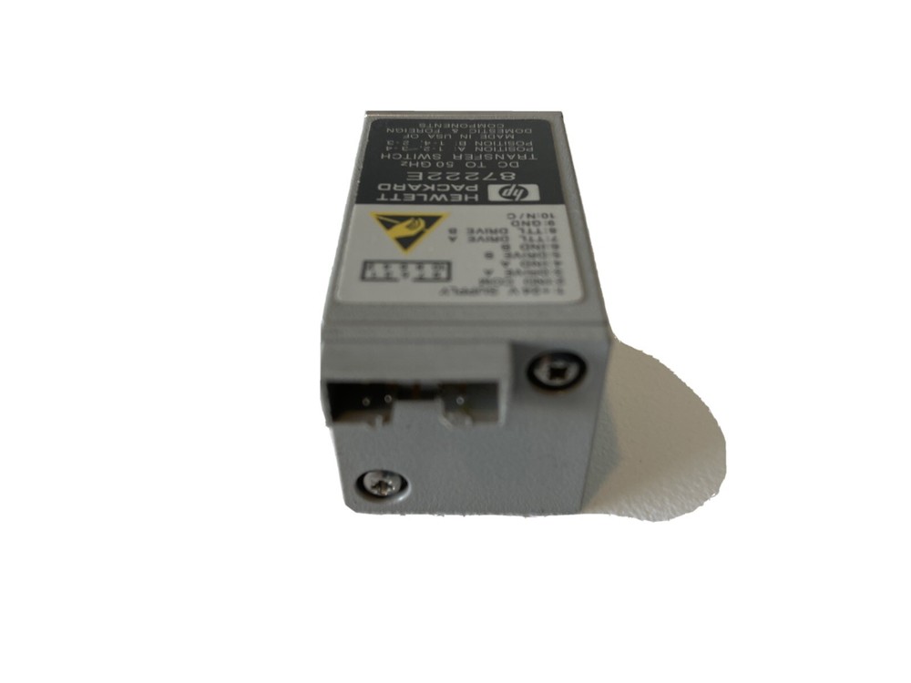 Agilent 87222E Coaxial Transfer Switch DC To 50 GHz