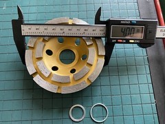 4”Grinding Cup Disc Wheel Angle Grinder 16Segs B Floor Concrete Cement Gro