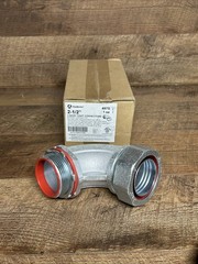 Topaz 497S 2-1/2″ 90 Degree Liquid Tight Connector Conduit Fitting 2.5 Inch