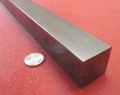 Square 4140 Alloy Steel Annealed Bars, 1 1/4″ x 1 1/4″ Wide x 24″ Length