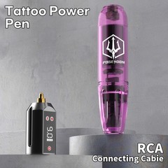 POSEIDON Tattoo Kit Gun Kit, Pen with 2PCS 1200mAh black